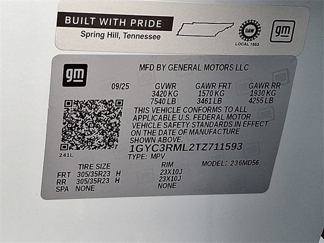 2026 Cadillac VISTIQ Platinum