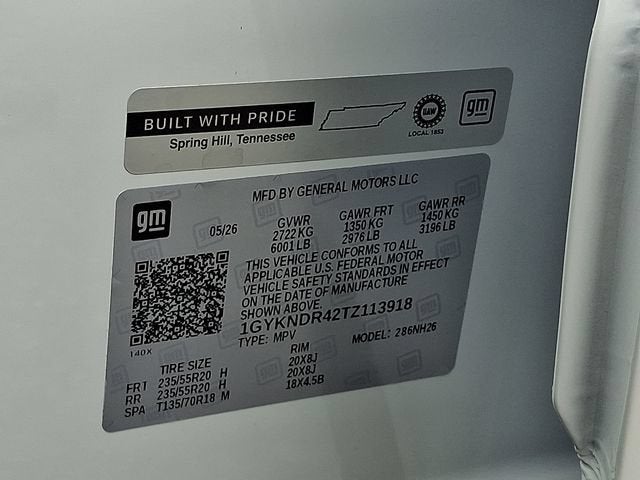 2026 Cadillac XT5 Premium Luxury