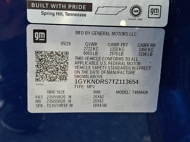 2026 Cadillac XT5 Premium Luxury