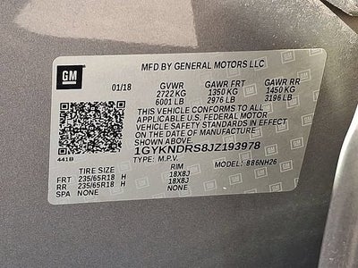2018 Cadillac XT5 Luxury AWD