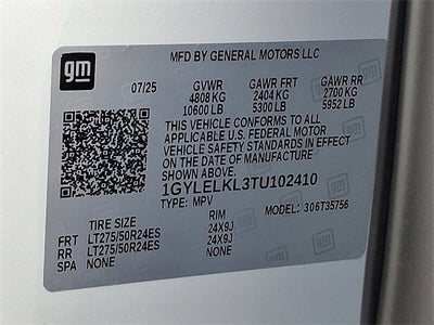 2026 Cadillac ESCALADE IQL Sport