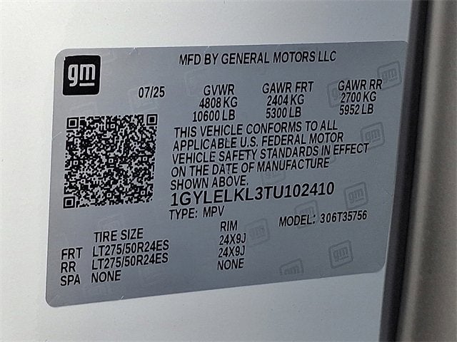 2026 Cadillac ESCALADE IQL Sport