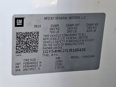 2020 Cadillac Escalade ESV Luxury