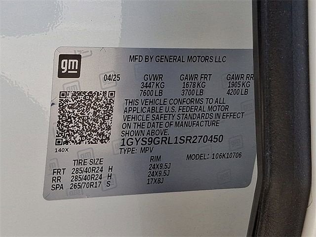 2025 Cadillac Escalade Sport Platinum