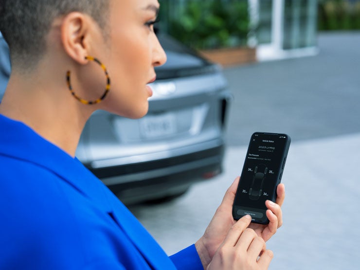 Girl Booking Service Appointment Image