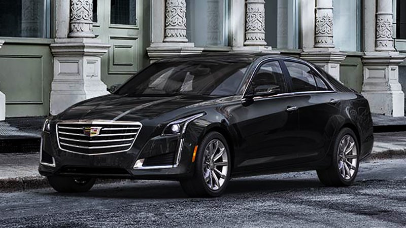 A 2018 Cadillac CT parked, showcasing its sleek design and modern features in a well-lit outdoor setting.