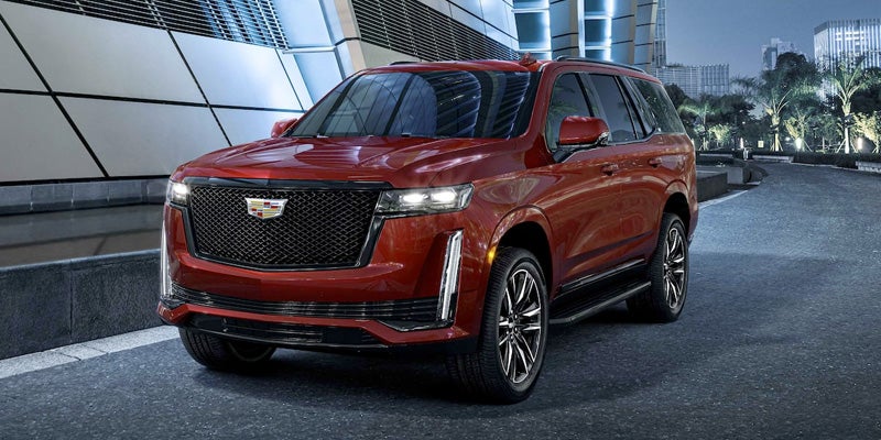 A 2020 Cadillac Escalade parked