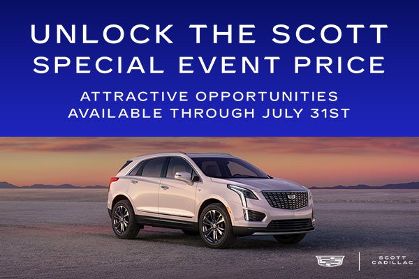 Scott Special Event Pricing Through 7/31